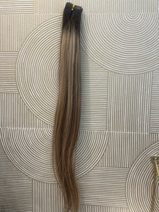 Extensions Tape 50 gram (1B-5Q-613B) 55 cm European hair