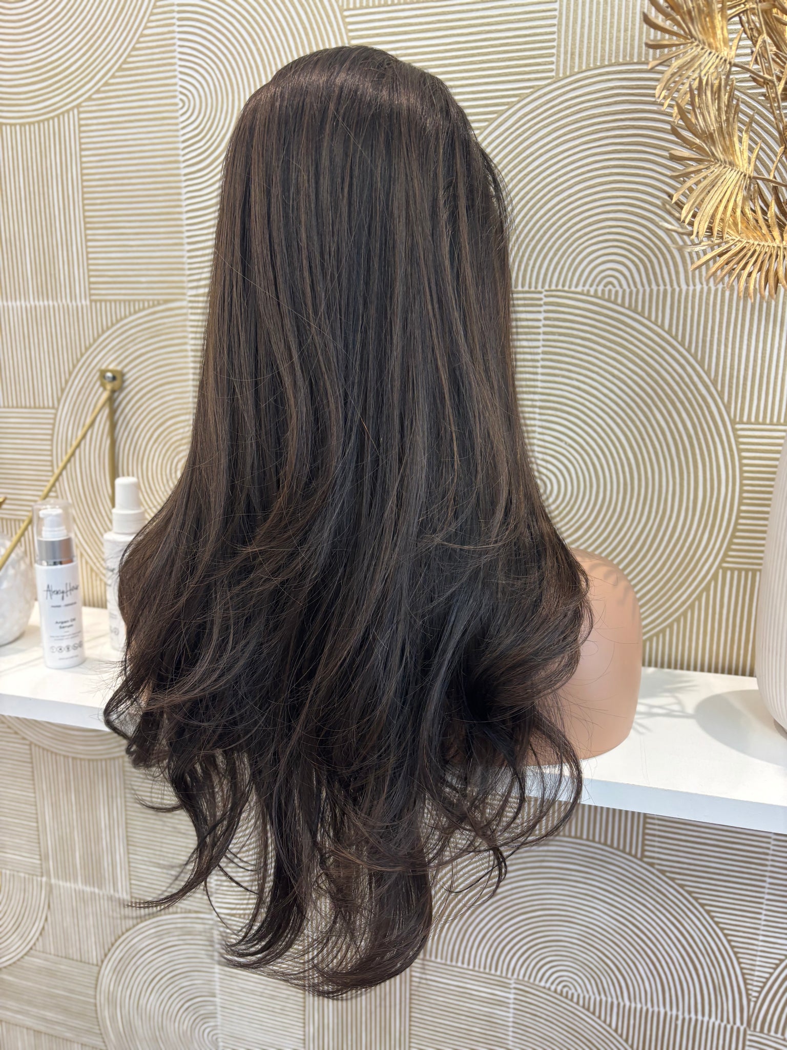 Vivi - Integral + lace top  / 20 inch / 130 % Volume / European hair / small