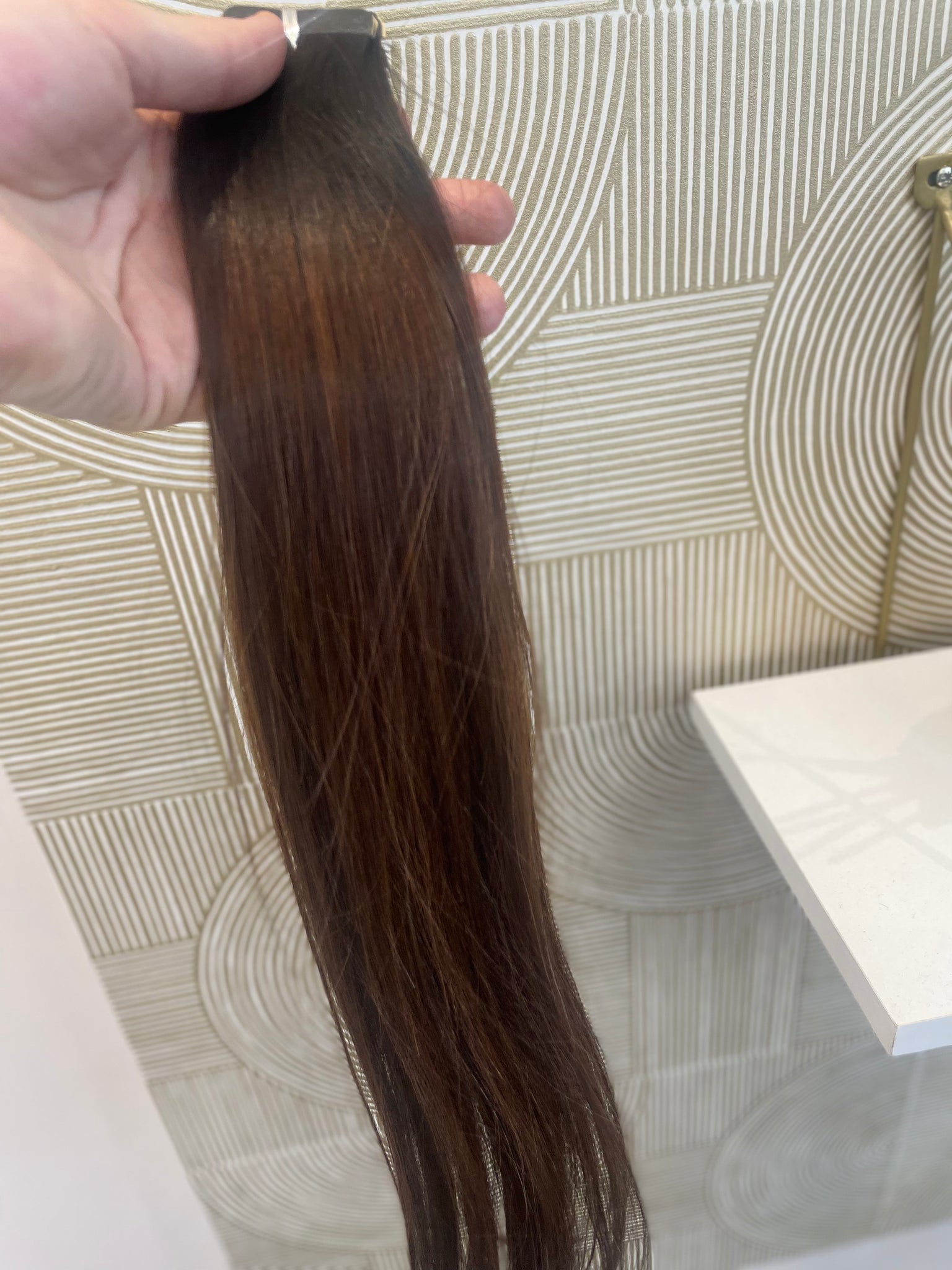 Extensions Tape 50 gram (1B3O) 55 cm European hair