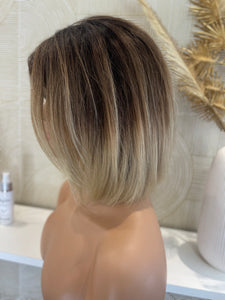 Kyla  - illusion integral + lace top  / 10 inch / 150 % Volume / European hair