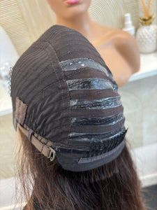 Sonia  -  confort integral illusion + lace top / 16 inch / 180% Volume / european hair / small