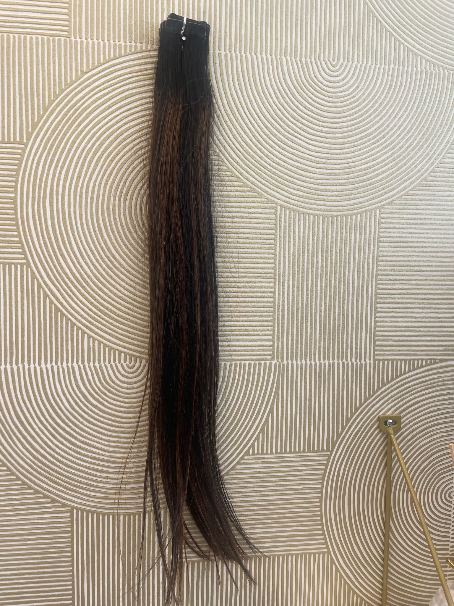 Extensions Tape 50 gram (1B4B) 55 cm European hair