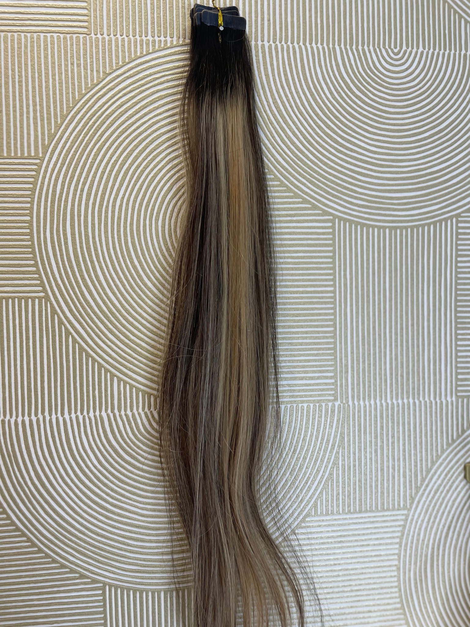 Extensions Tape 50 gram (1B-613-5q B) 55 cm European hair