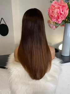Anita  - integral illusion + lace top / 20 inch / 130% Volume / european hair